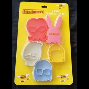 Bob's Burgers Cookie Cutters New in Package